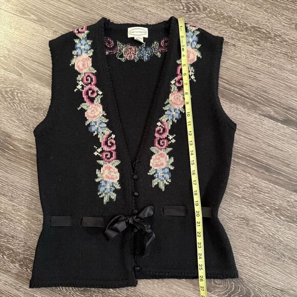 Kate Covington Vintage Wool Vest - Picture 3 of 5